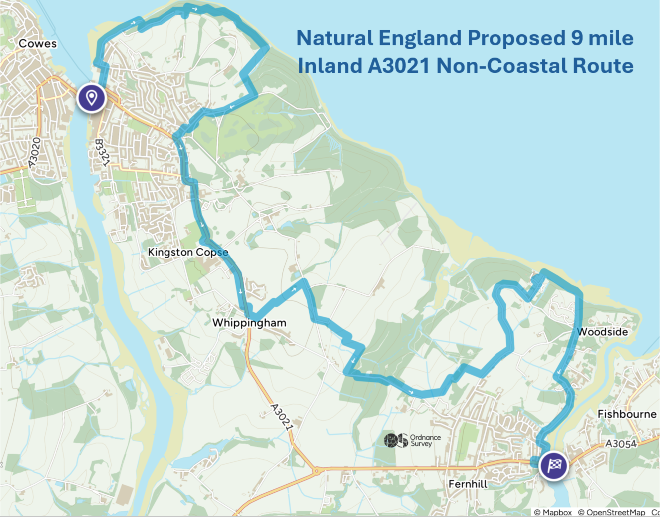 Natural England Proposed Route